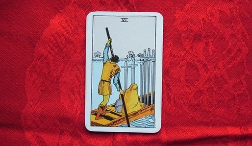 ME�OV� �ESTKA (MERKUR VE VODN��I) - Tarot