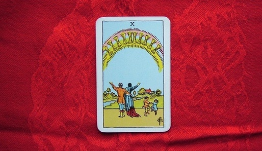 KALICHOV� DES�TKA (MARS V RYB�CH) - Tarot
